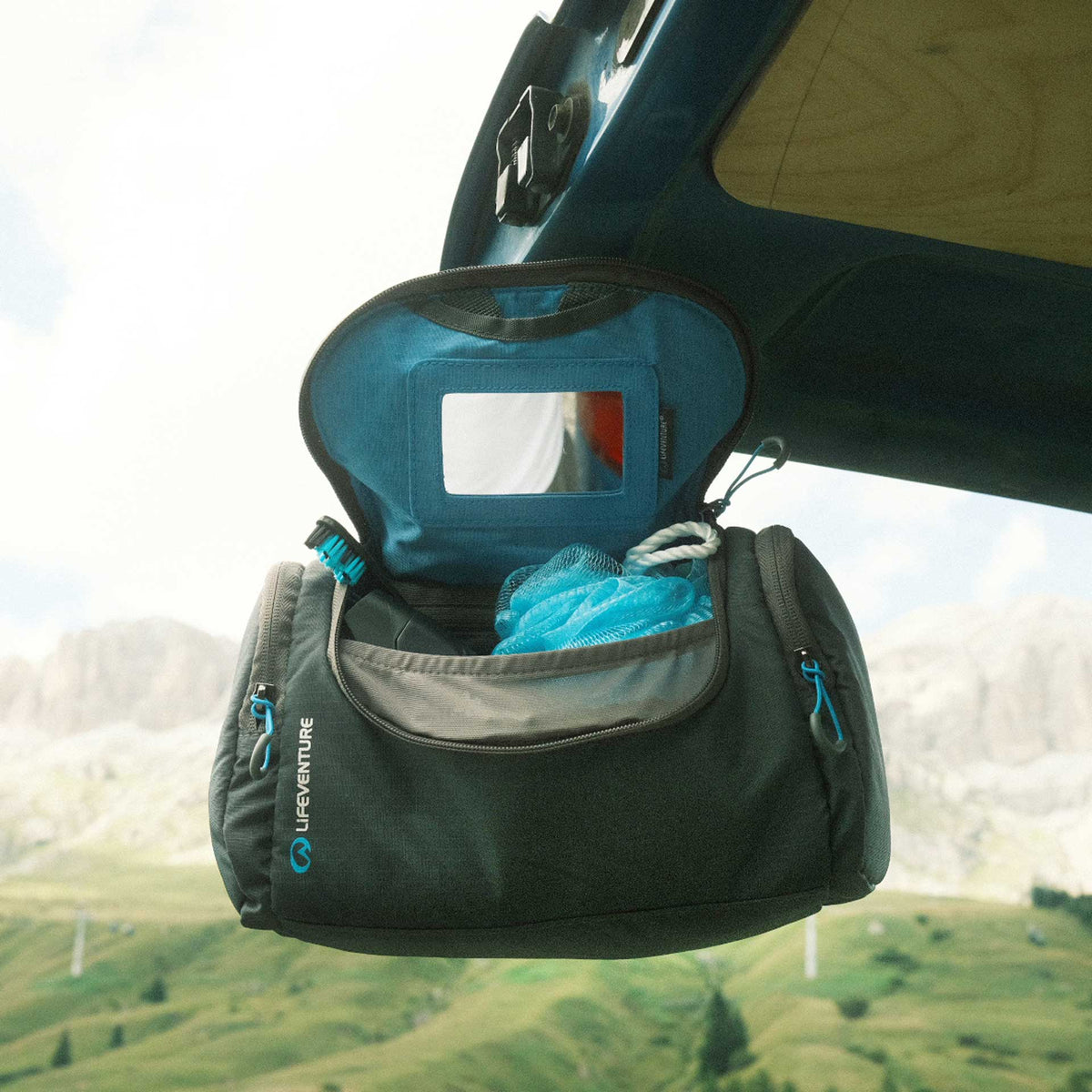 Wash Holdall, Grey - Life Venture