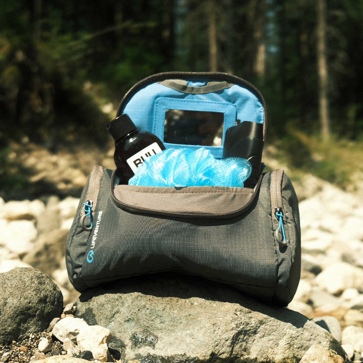 Wash Holdall, Grey - Life Venture