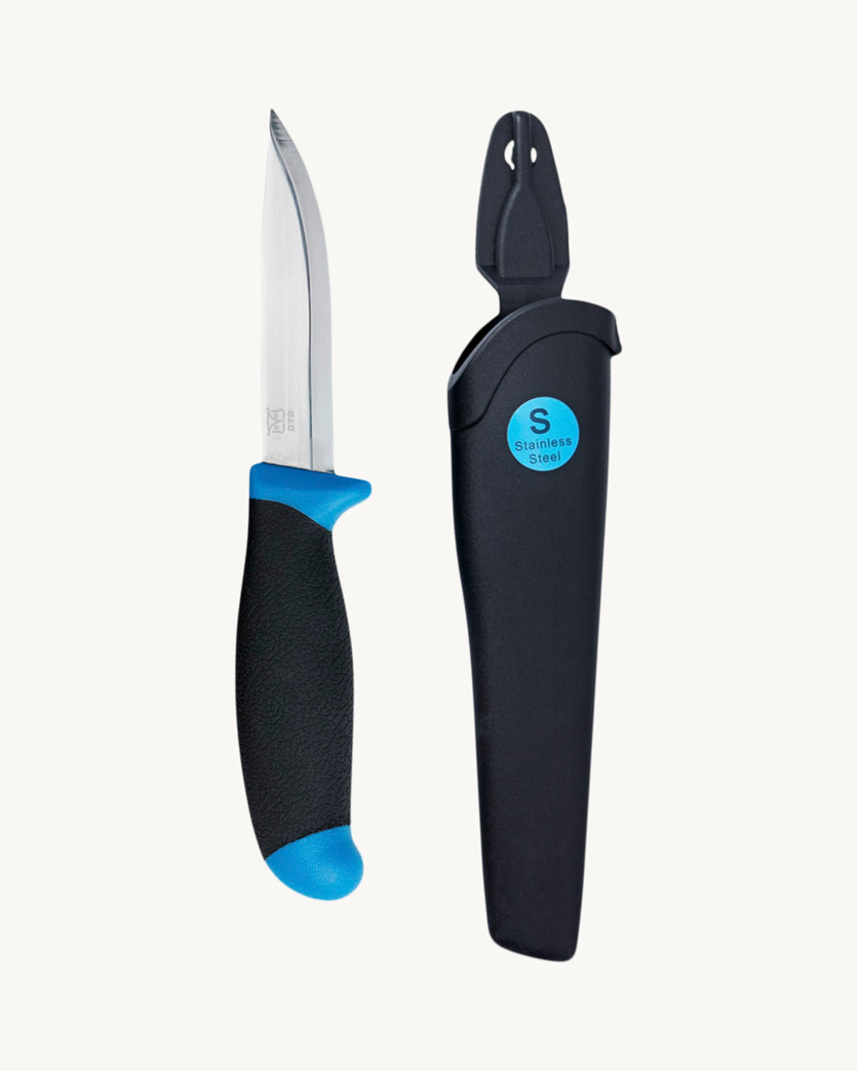Kniv i rustfri stål med etui - Øyo