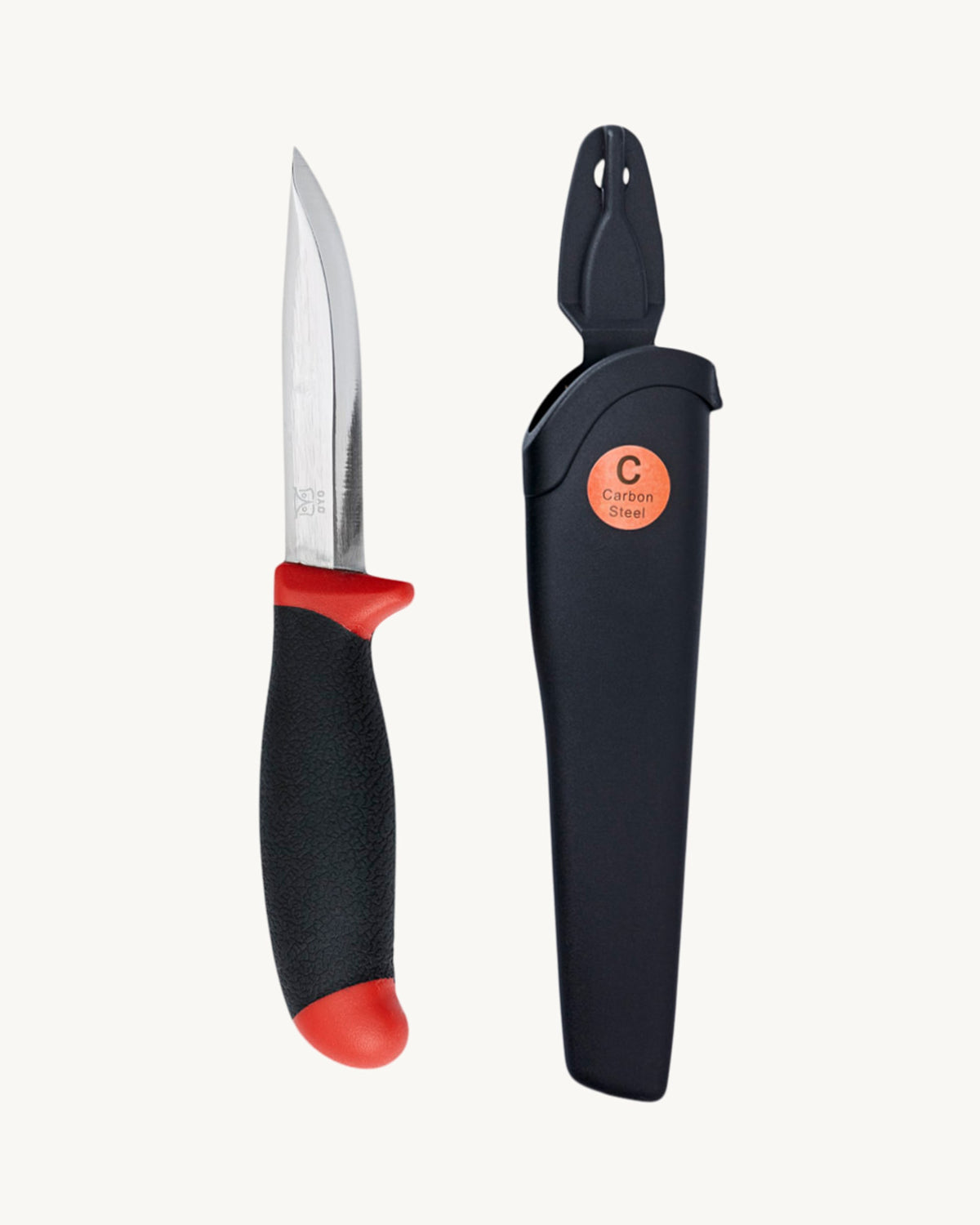 Carbon kniv med etui - Øyo