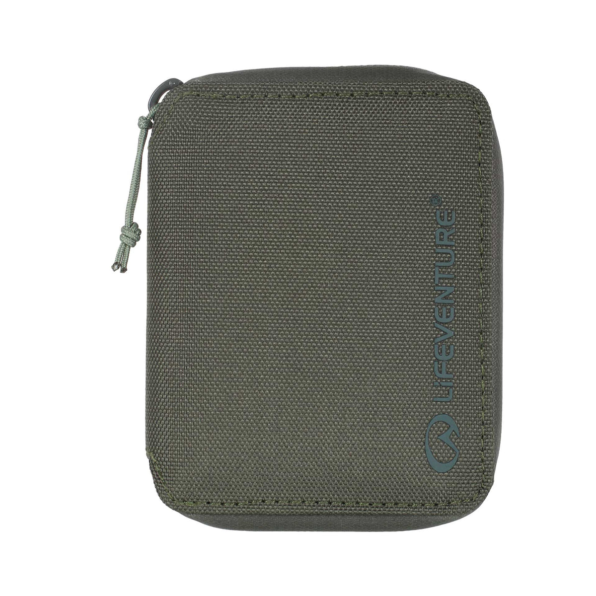 RFID Bi-Fold Wallet, Recycled, Olive - Life Venture