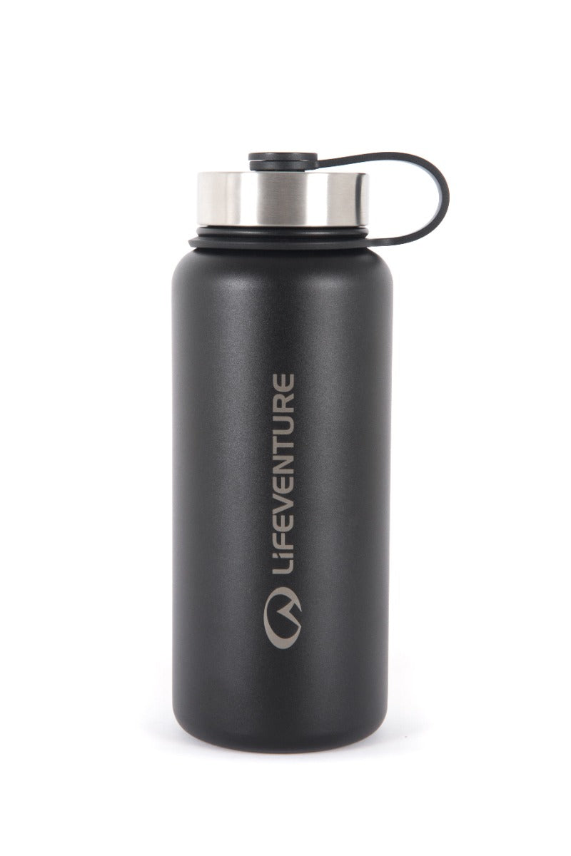 Rustfri stålflaske 1 liter - LifeVenture