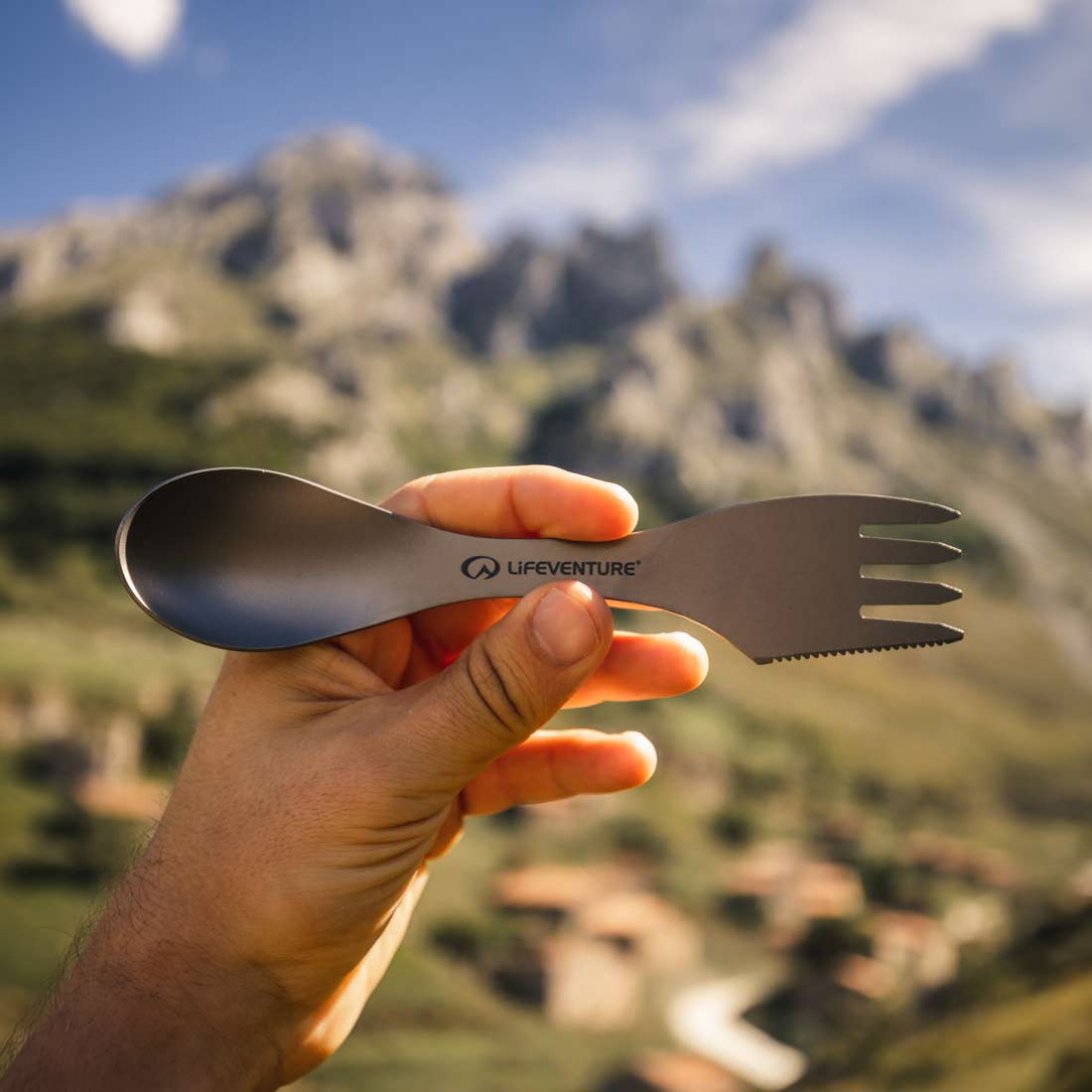 Superlight Titanium Spork - Life Venture