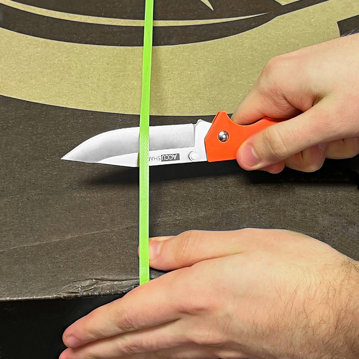 AccuSharp Foldekniv orange