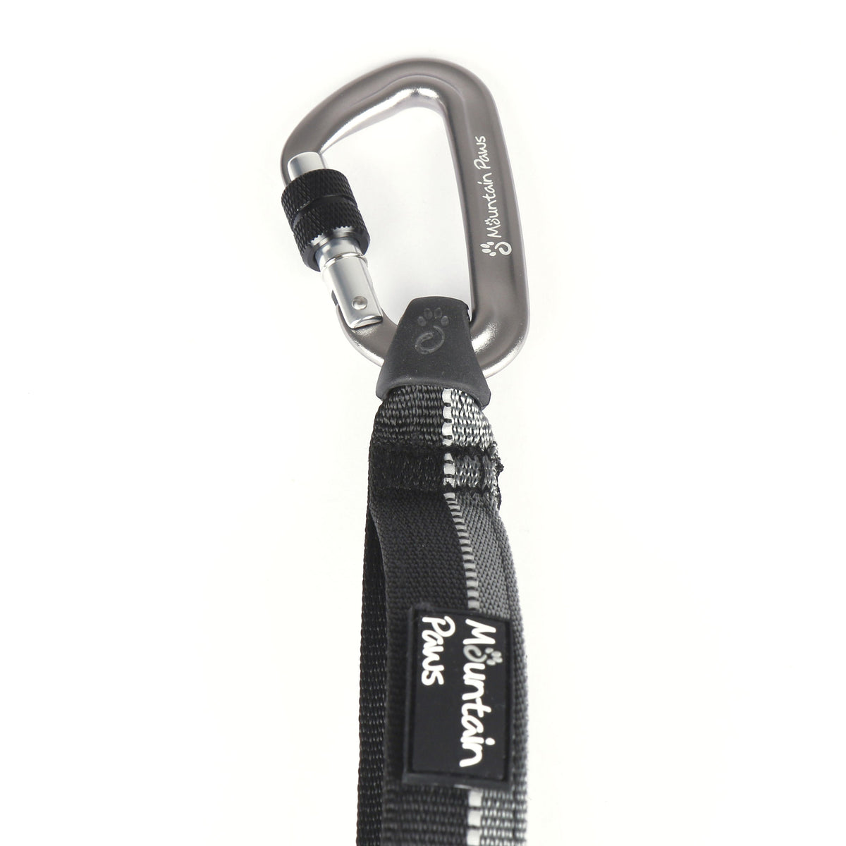 Shock Absorber Dog Lead, Black - Mountain Paws