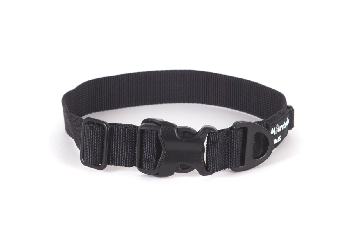 Extra Tough Dog Collar, Extra Large, Bla - Mountain Paws