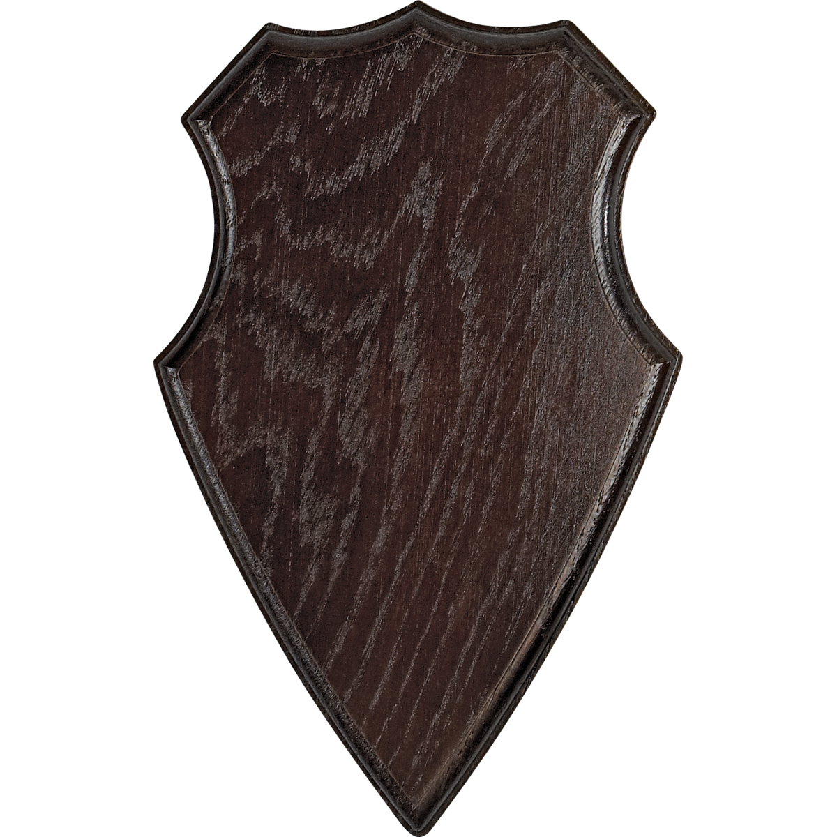 Bukkeplade mørkt træ - Seeland 21 x 13 cm