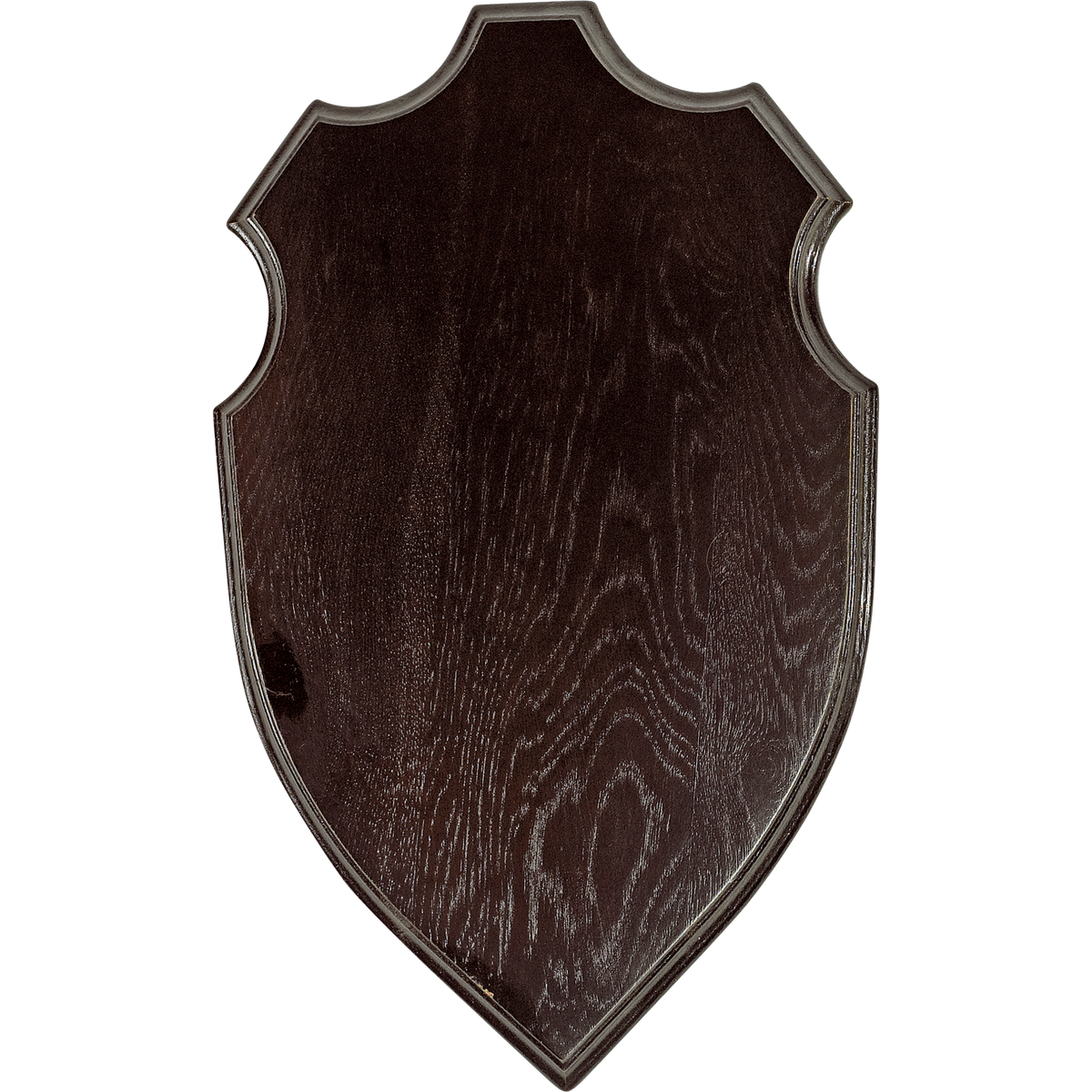 Hjorteplade mørkt træ 40 x 24 cm – Seeland