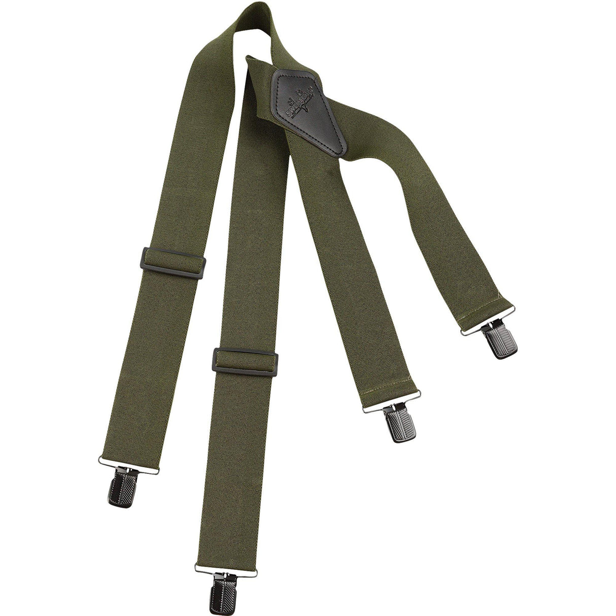 Clip Suspenders - Hunting Green - Swedteam