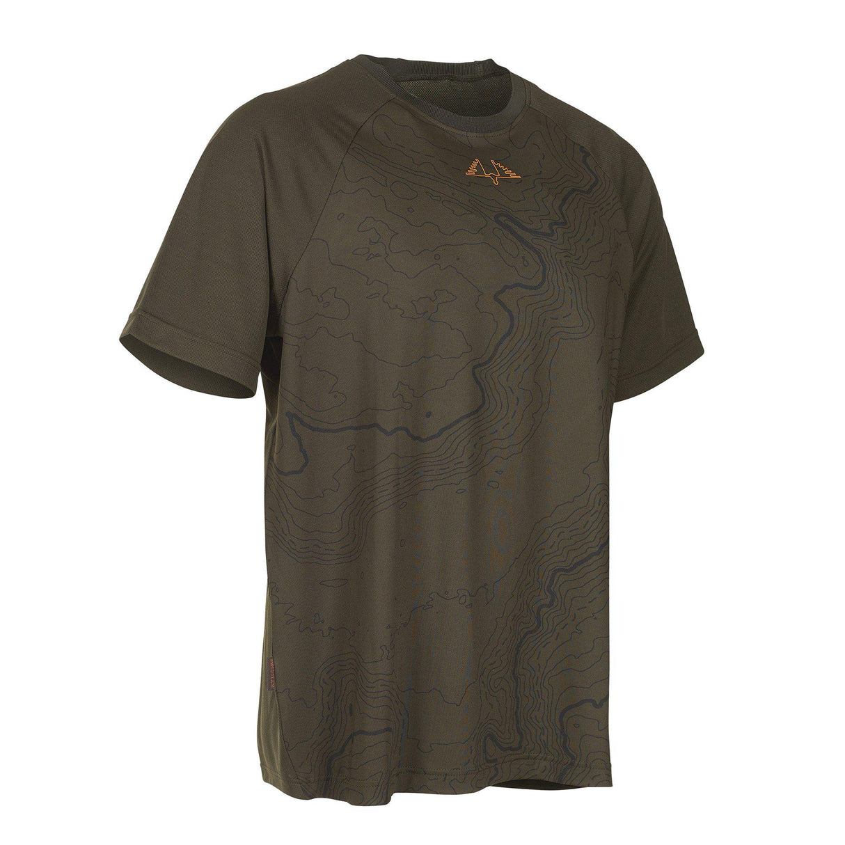 Alpha SS RE-ECO T-Shirt Printed Green - Swedteam