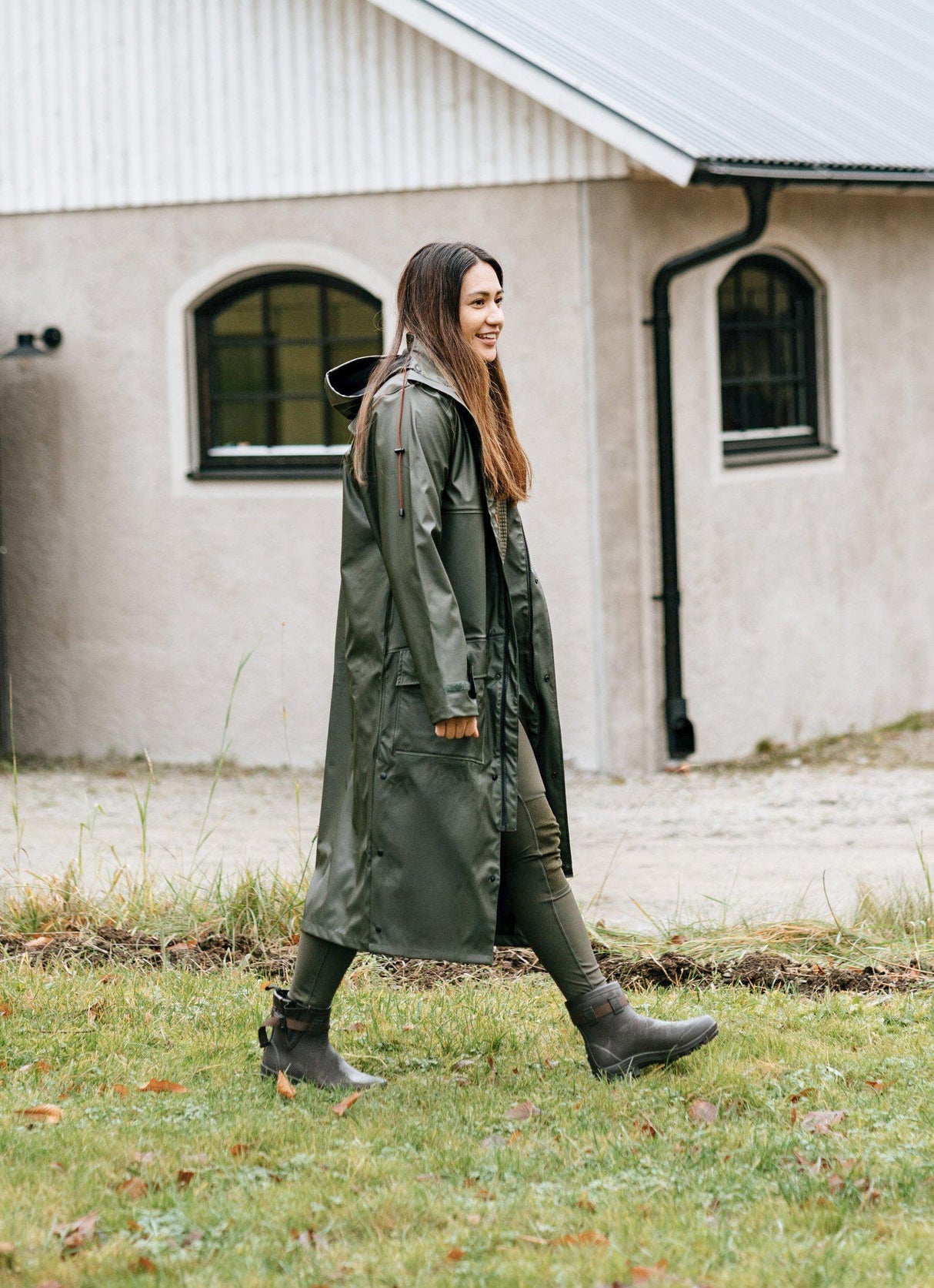 Crest Rain Coat - Rain Gear Swedteam Green - Swedteam