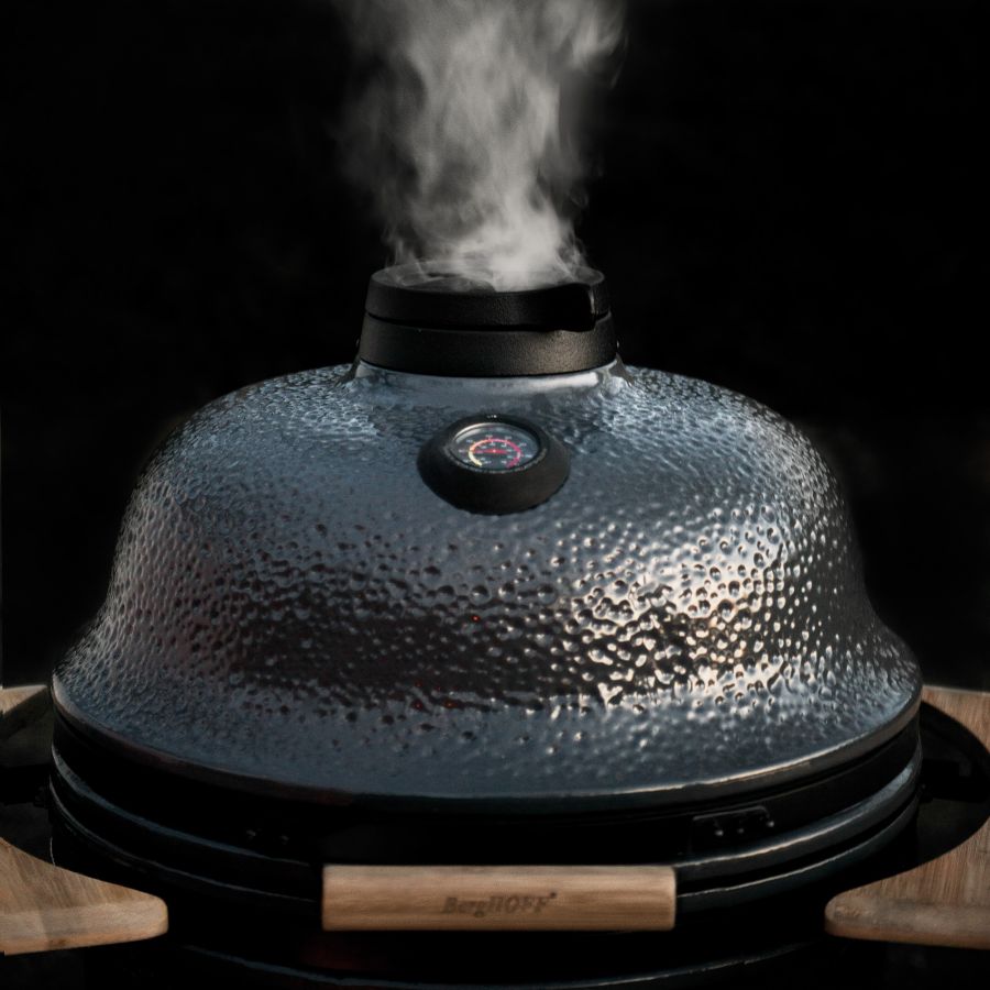 BergHoff RON Keramisk BBQ grill - 58 cm (23") grå
