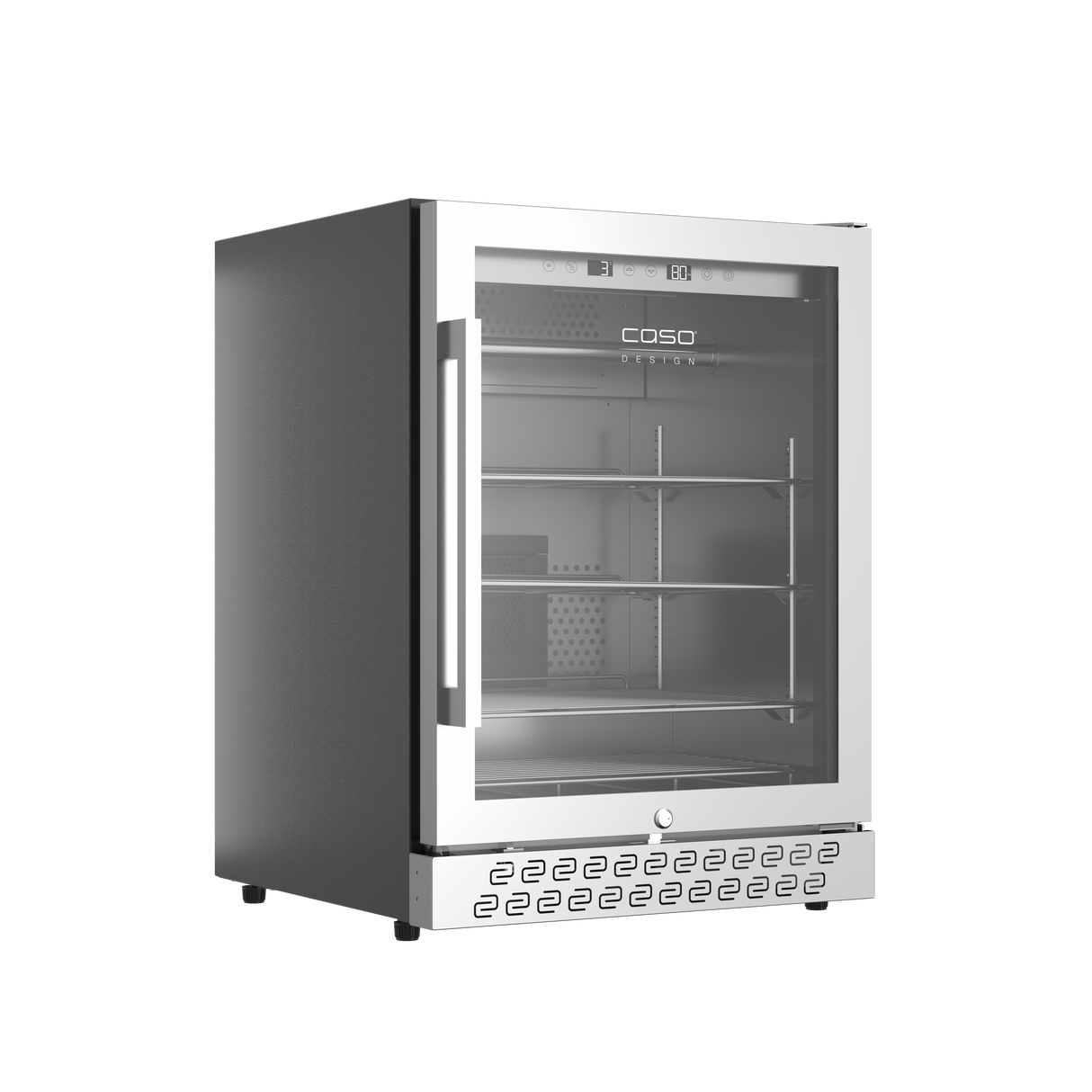 Caso DryAged Master - 125, kødmodningsskab, 125L, Rustfrit stål