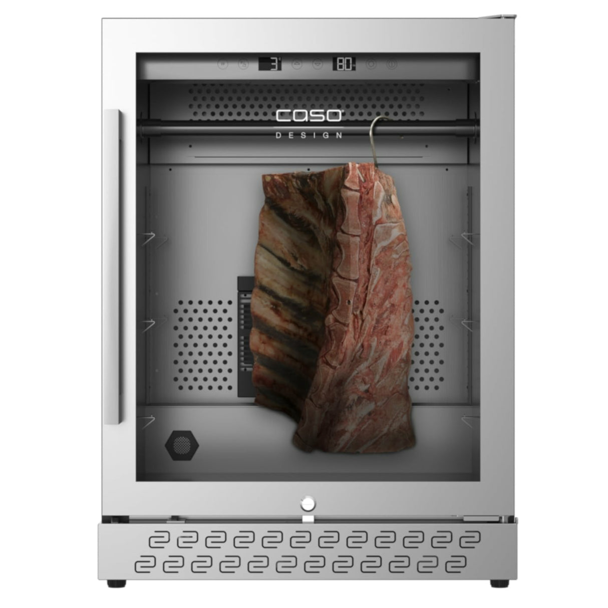 Caso DryAged Master - 125, kødmodningsskab, 125L, Rustfrit stål