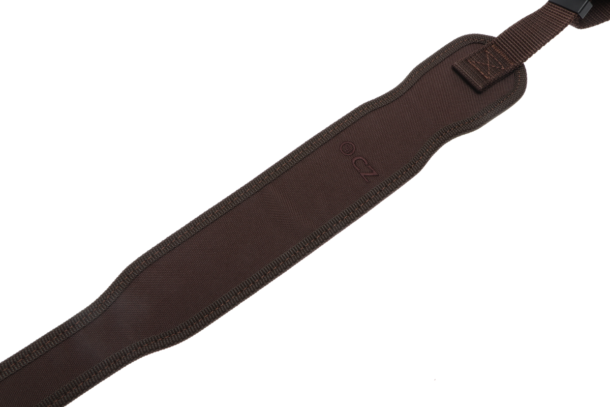 CZ-riffelrem - Brun Nylon/gummibelægning