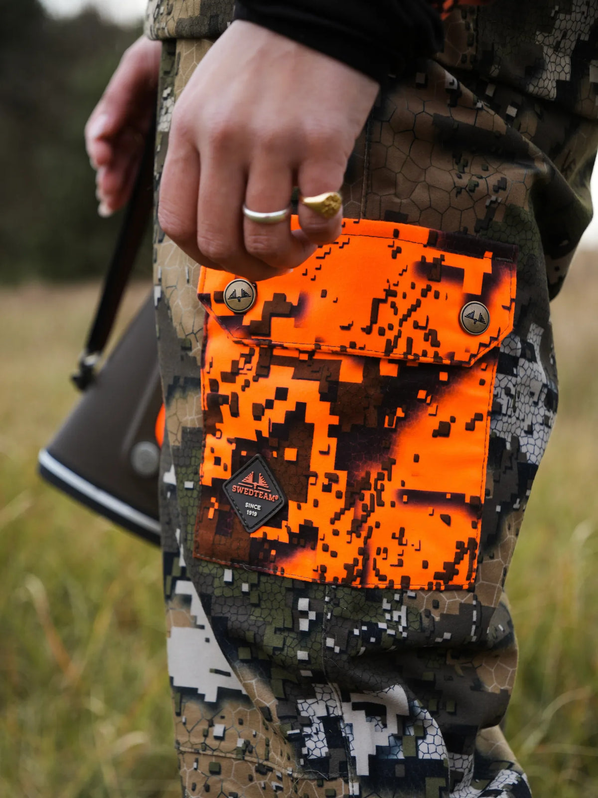Ridge 3 - Hunting Trouser Desolve Fire/Veil - Swedteam