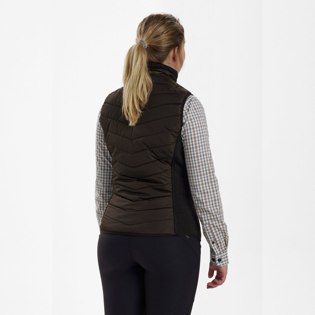 Lady Caroline Vatteret Vest - Brown - Deerhunter