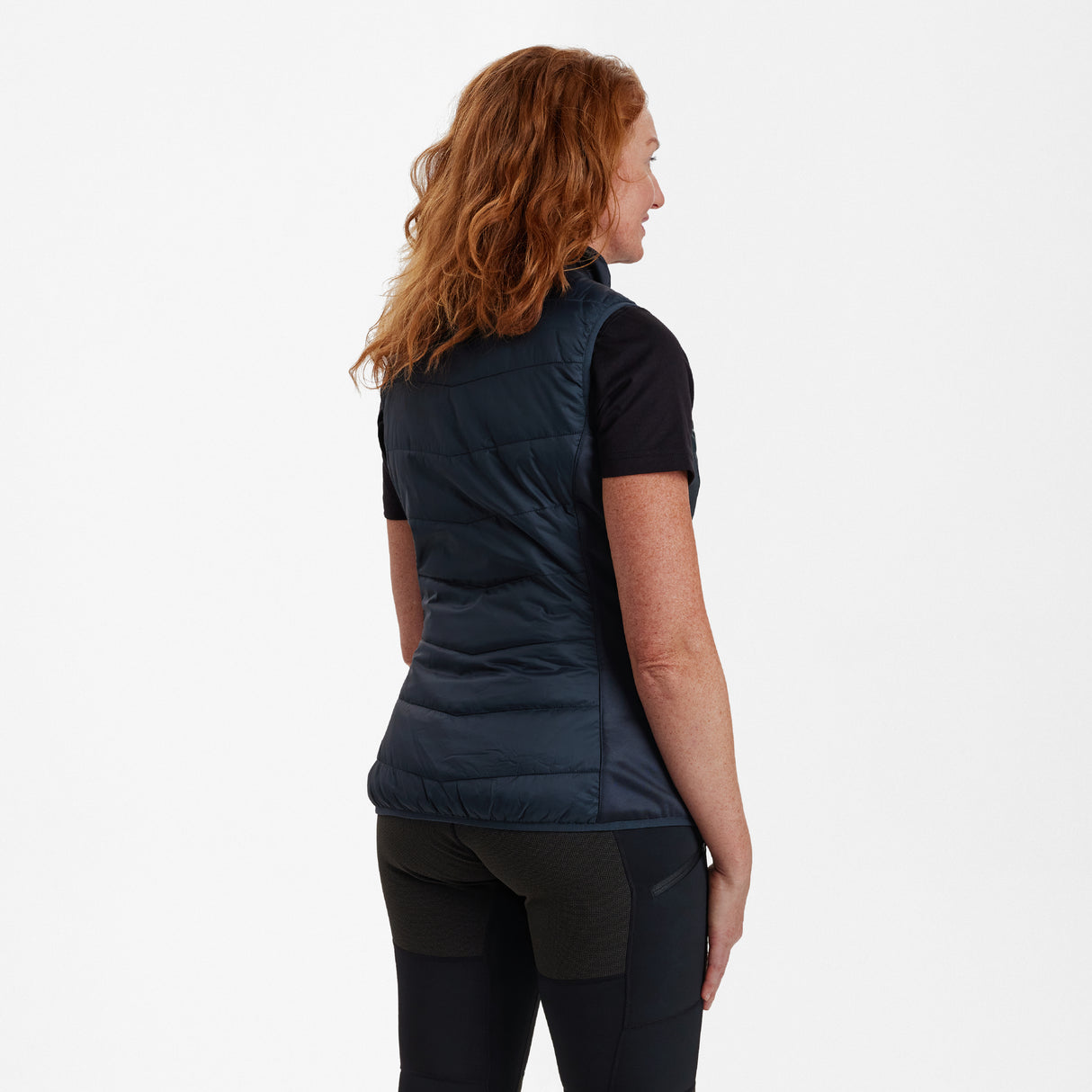 Lady Heat vatteret vest Dark Blue - Deerhunter