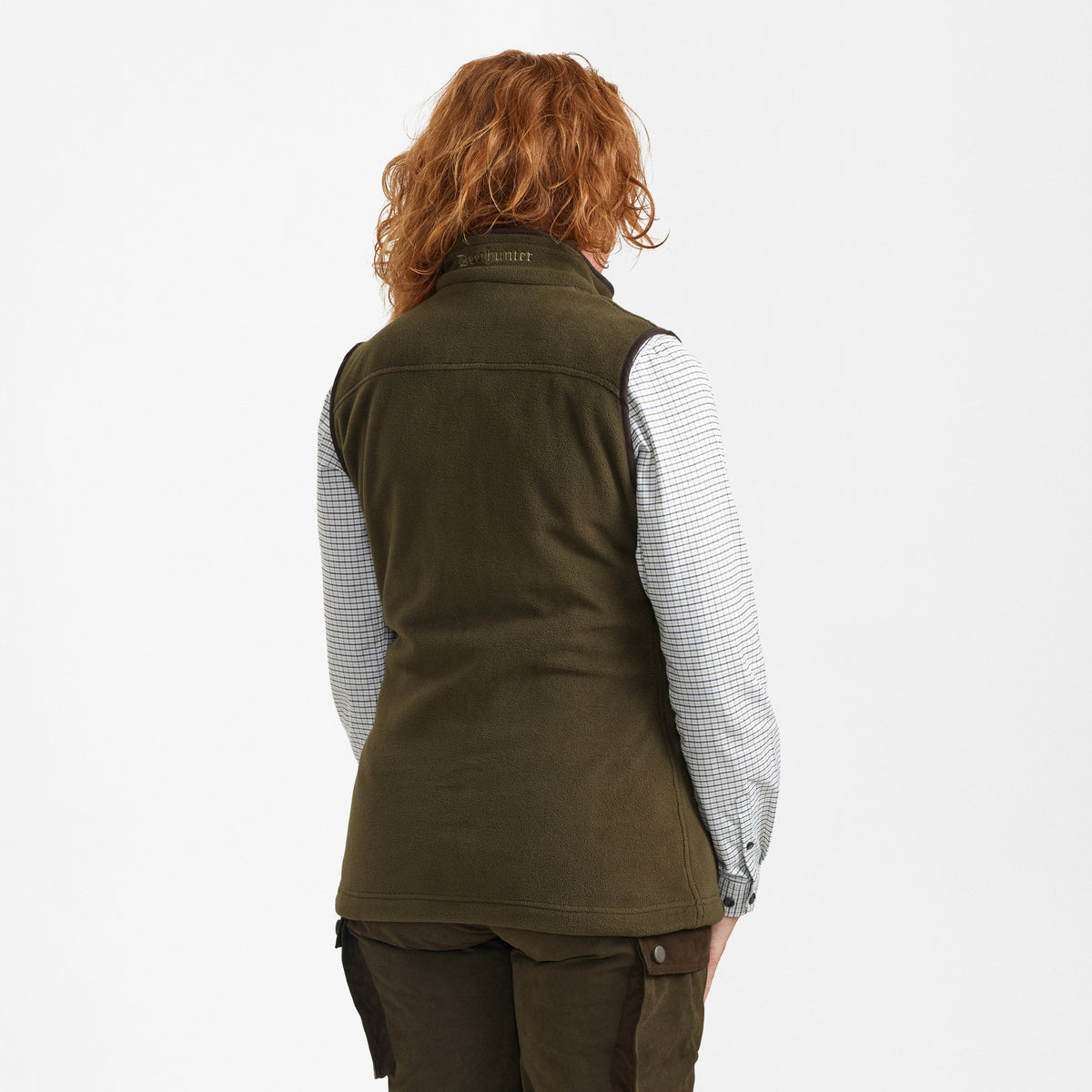 Lady Eagle Fleece Vest Tarmac Green - Deerhunter