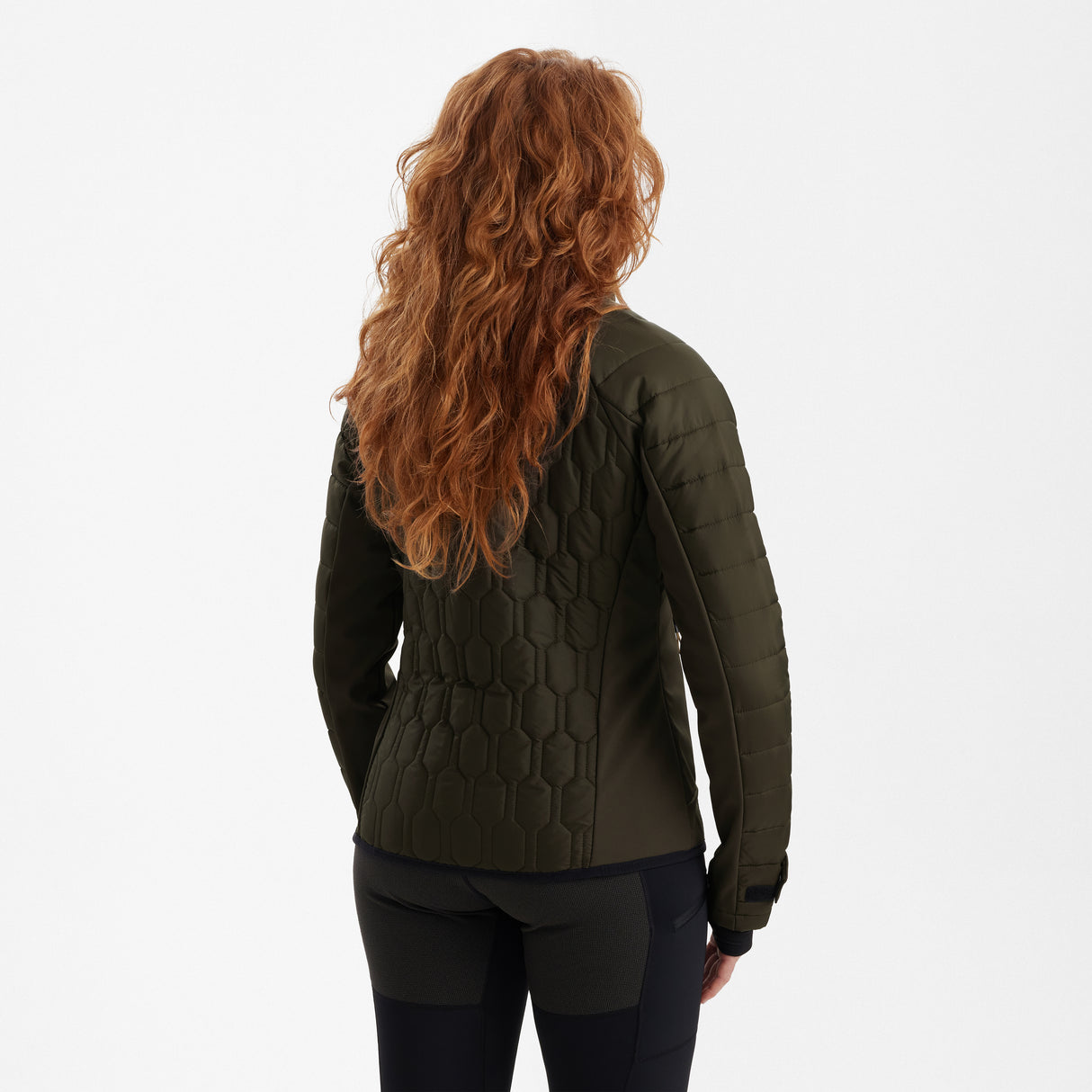 Lady Mossdale quiltet jakke Forest Green - Deerhunter