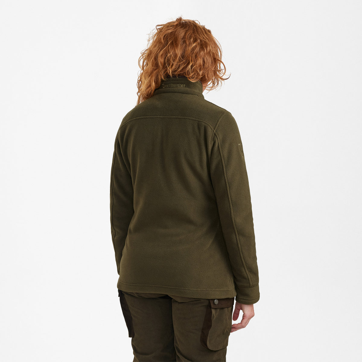 Lady Eagle Fleece Jakke Tarmac Green - Deerhunter