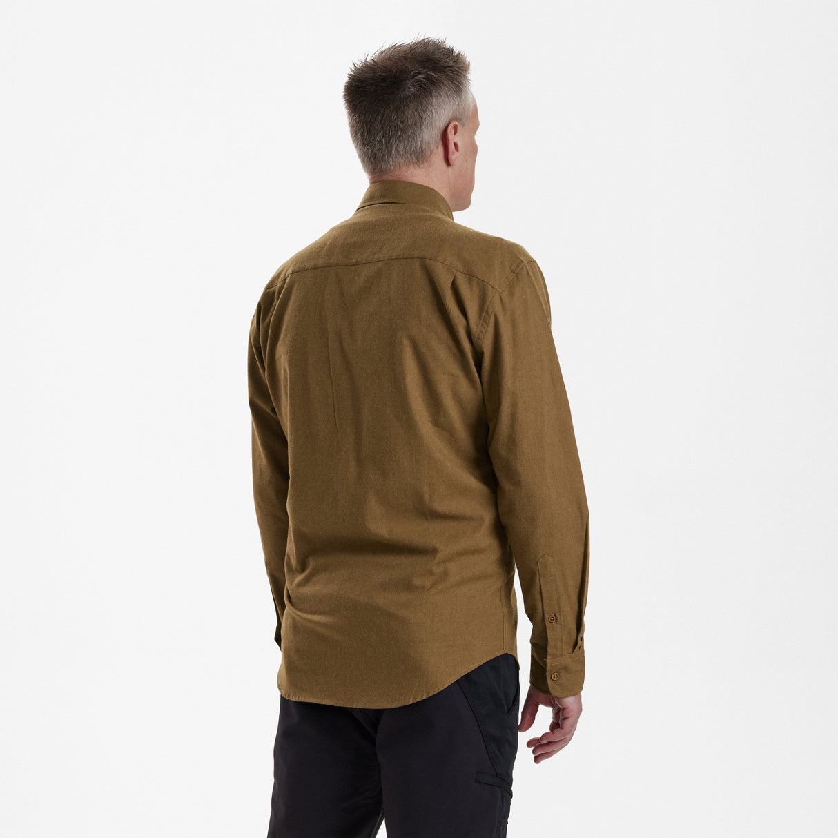 Liam skjorte Ocher Brown - Deerhunter