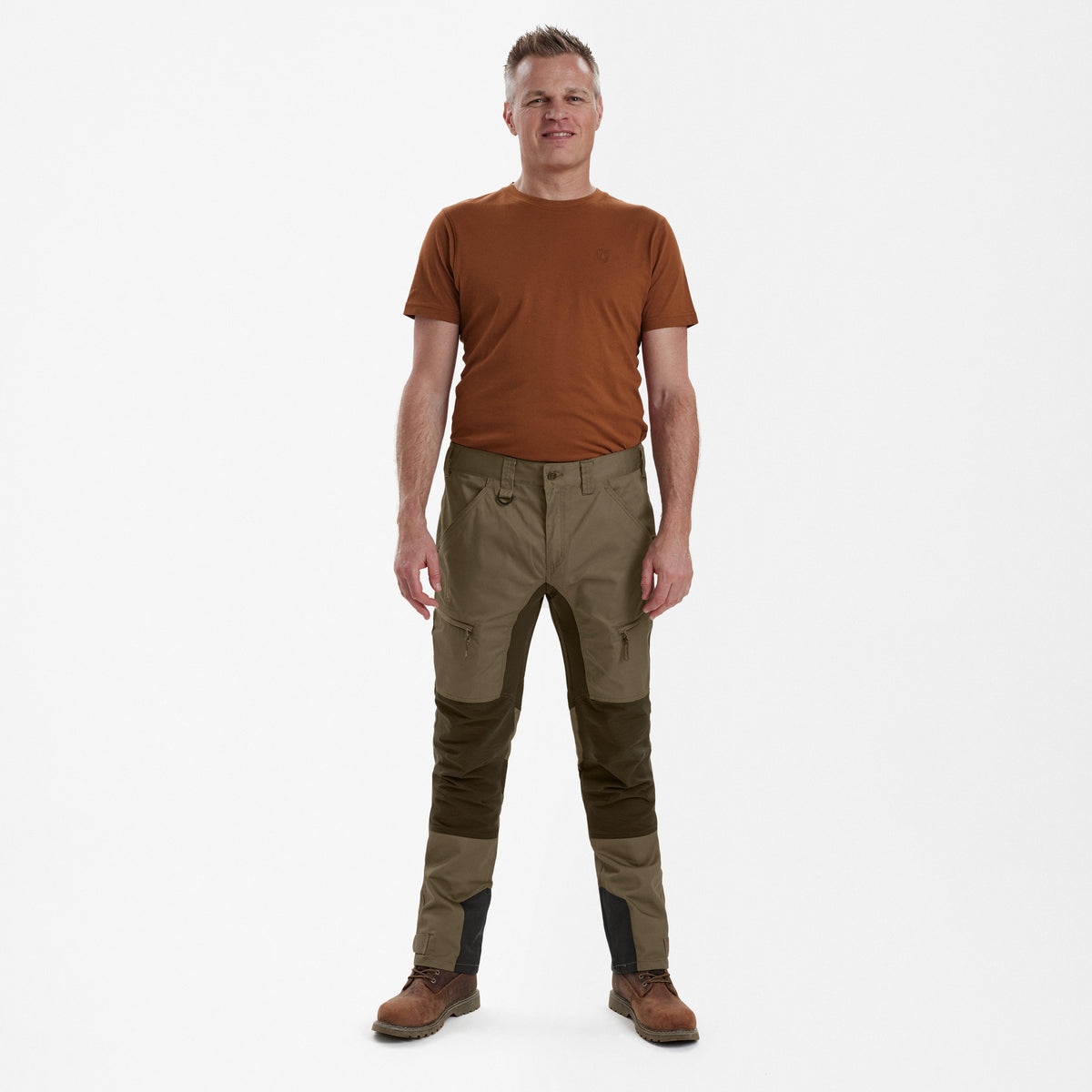 Rogaland Stretchbukser - Kontrast Driftwood - Deerhunter