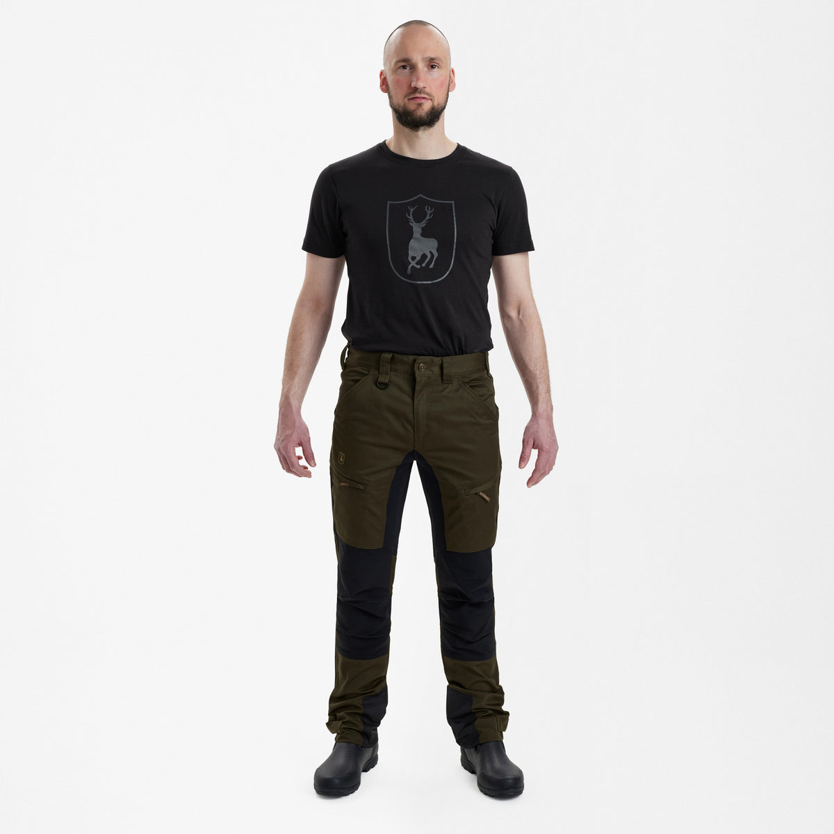 Rogaland Stretchbukser - Kontrast Green - Deerhunter