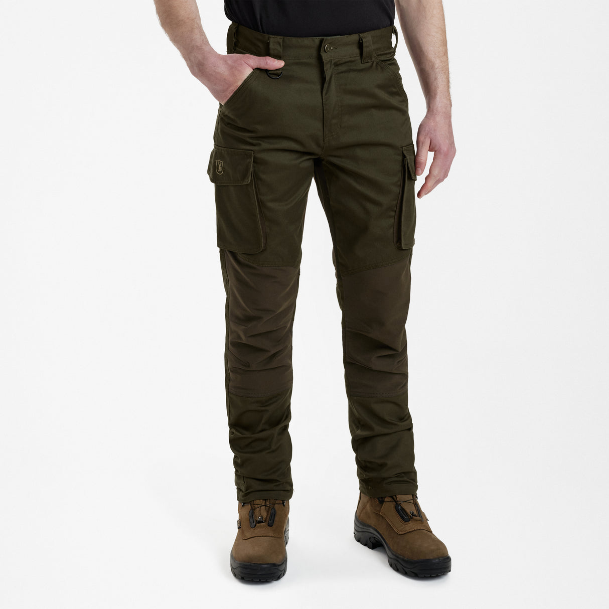 Rogaland Stretchbukser - Kort - Deerhunter - Adventure Green