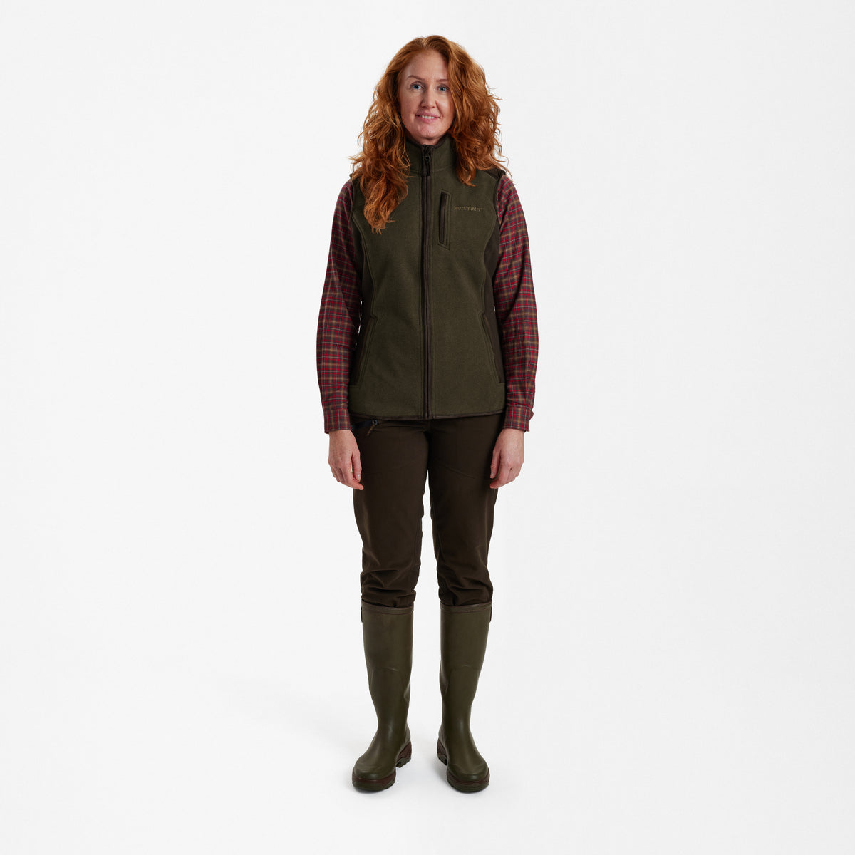 Lady Pam Bonded Fleecevest - Deerhunter
