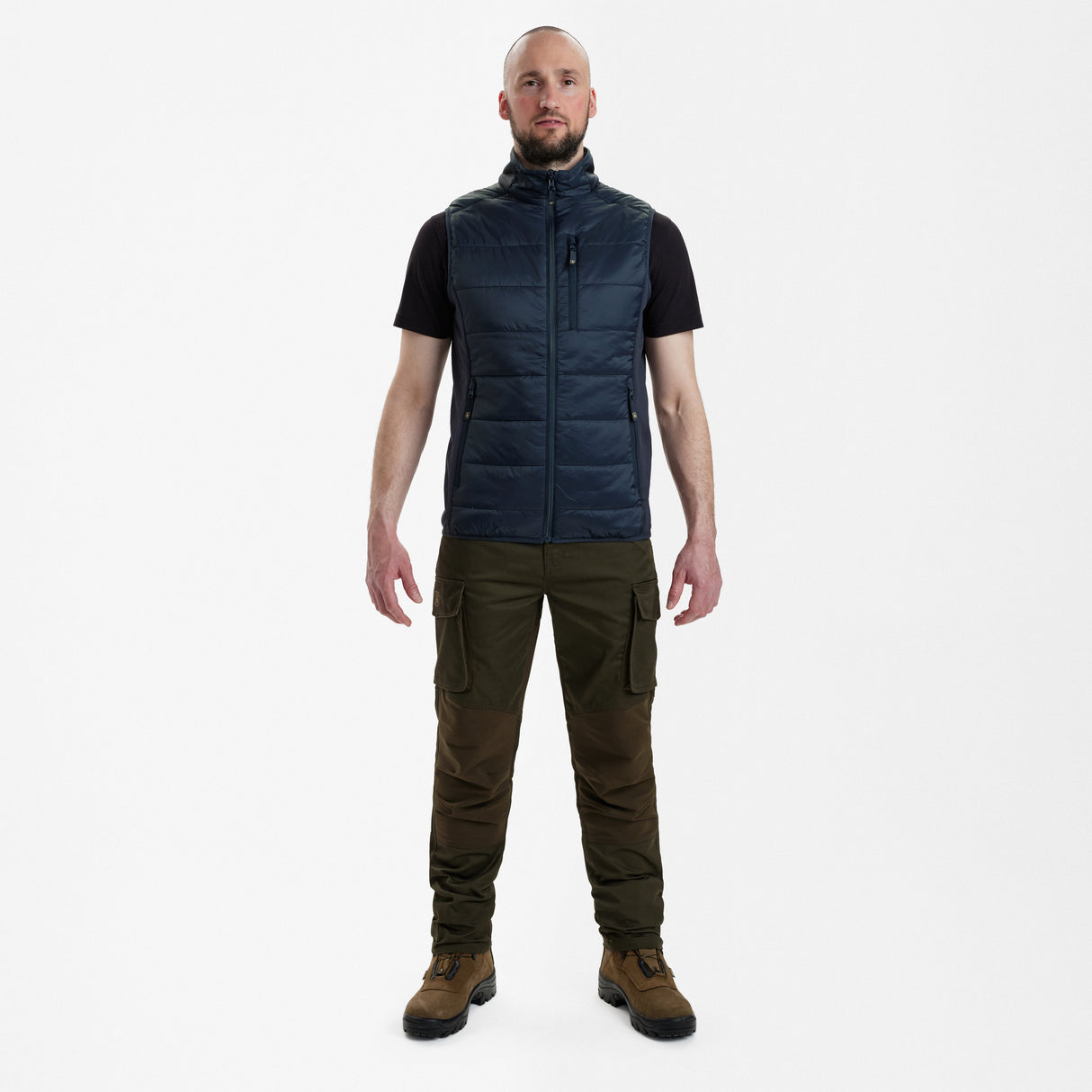 Heat vatteret vest - Deerhunter - Dark Blue