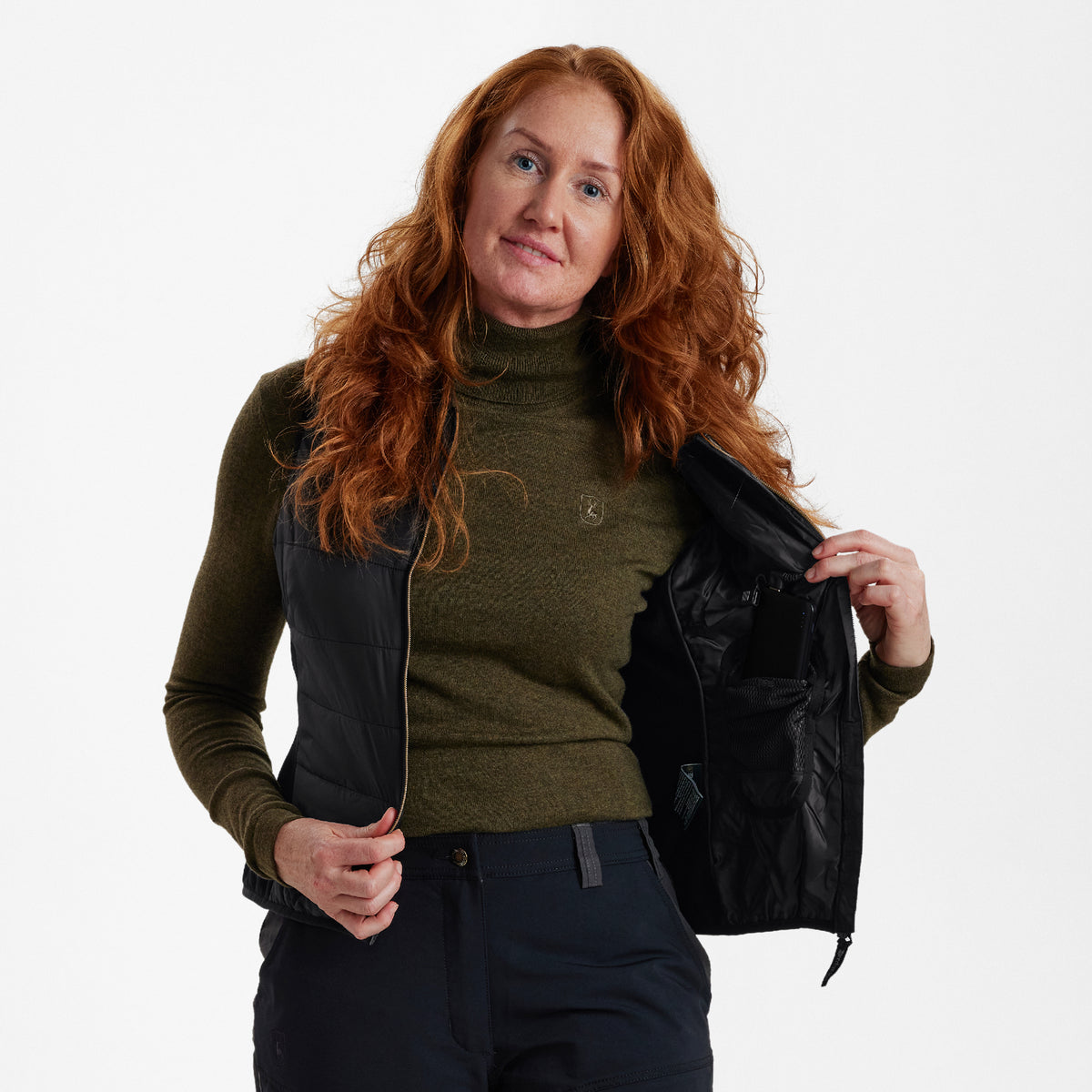 Lady Heat Indervest - Black - Deerhunter