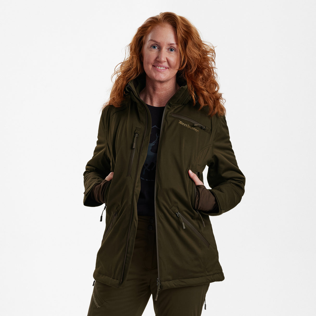 Lady Excape Winter Jakke Art Green - Deerhunter