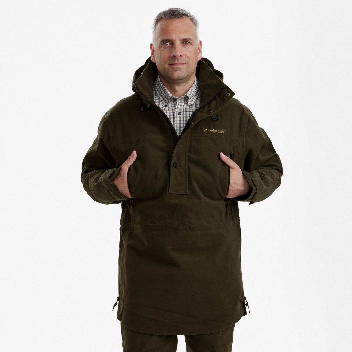 Str. S - PRO Gamekeeper Anorak - peat - Deerhunter - Ombytningsvare