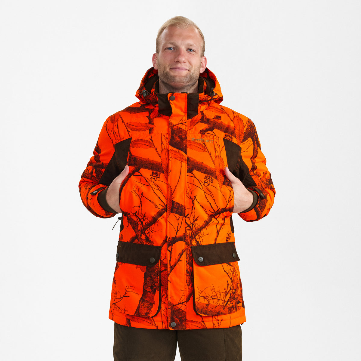 Eagle Winter Jakke - REALTREE EDGE® ORANGE - Deerhunter