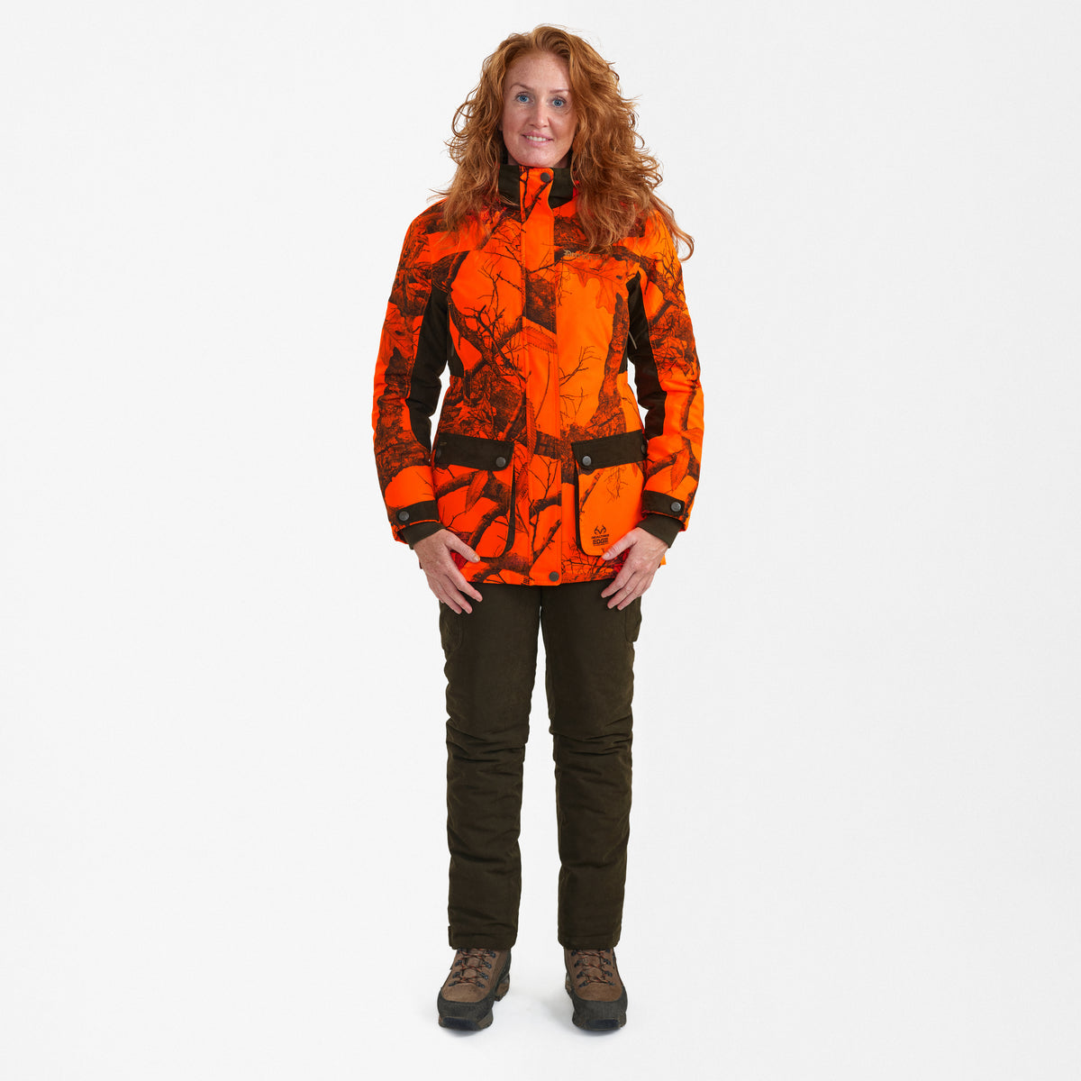Lady Eagle Winter Jakke - REALTREE EDGE® ORANGE - Deerhunter
