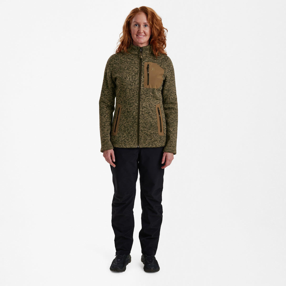 Lady Sarek Strikjakke - Butternut - Deerhunter