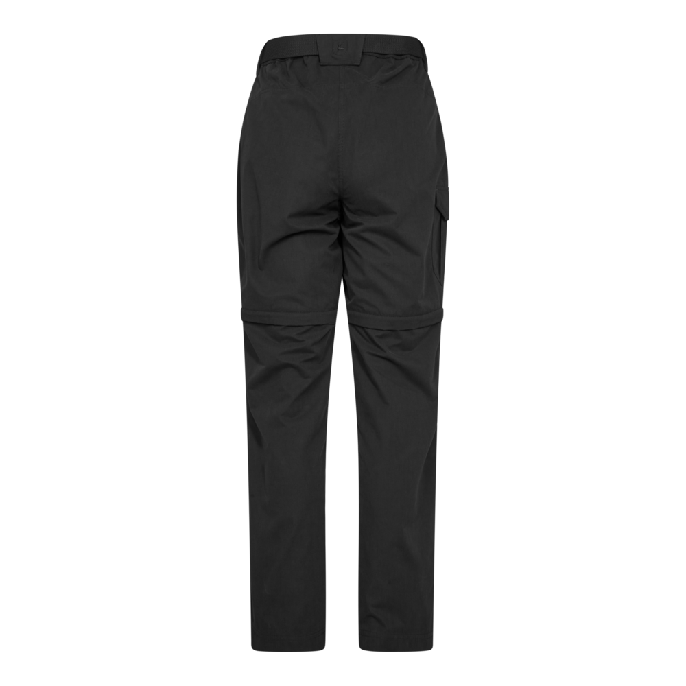 Lady Slogen Zip-Off Bukser - Black Ink - Deerhunter