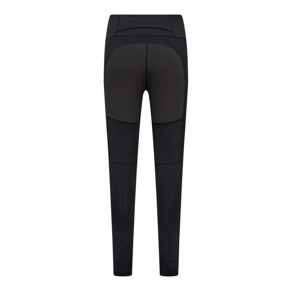 Lady Forstærkede Tights - Black - Deerhunter