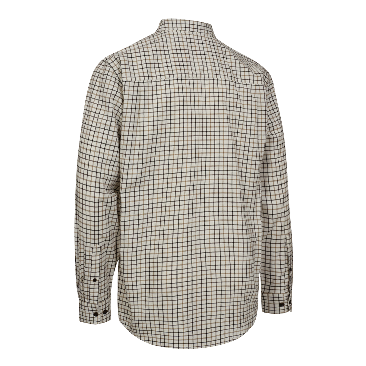 Gavin Skjorte - Beige Check - Deerhunter
