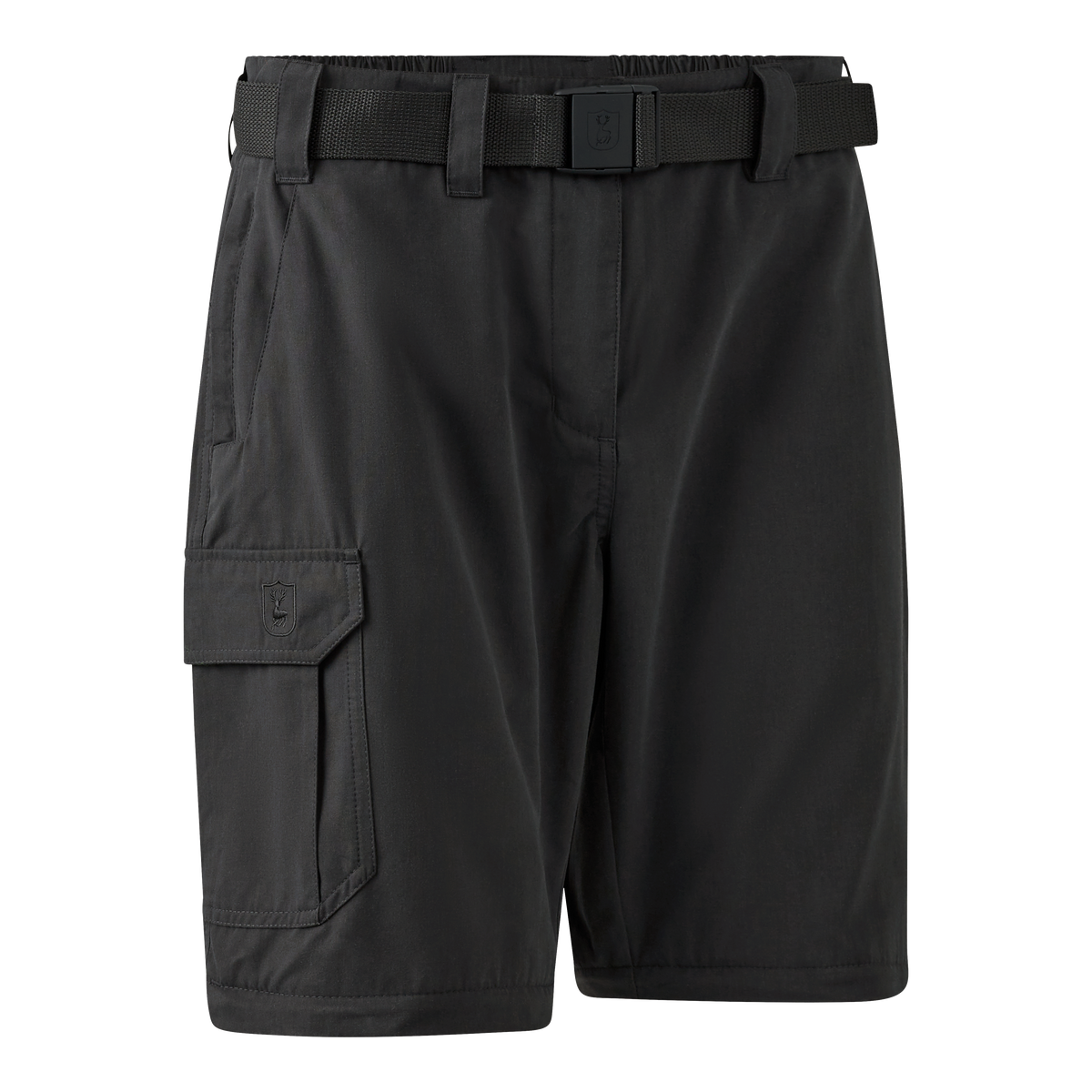 Lady Slogen Zip-Off Bukser - Black Ink - Deerhunter