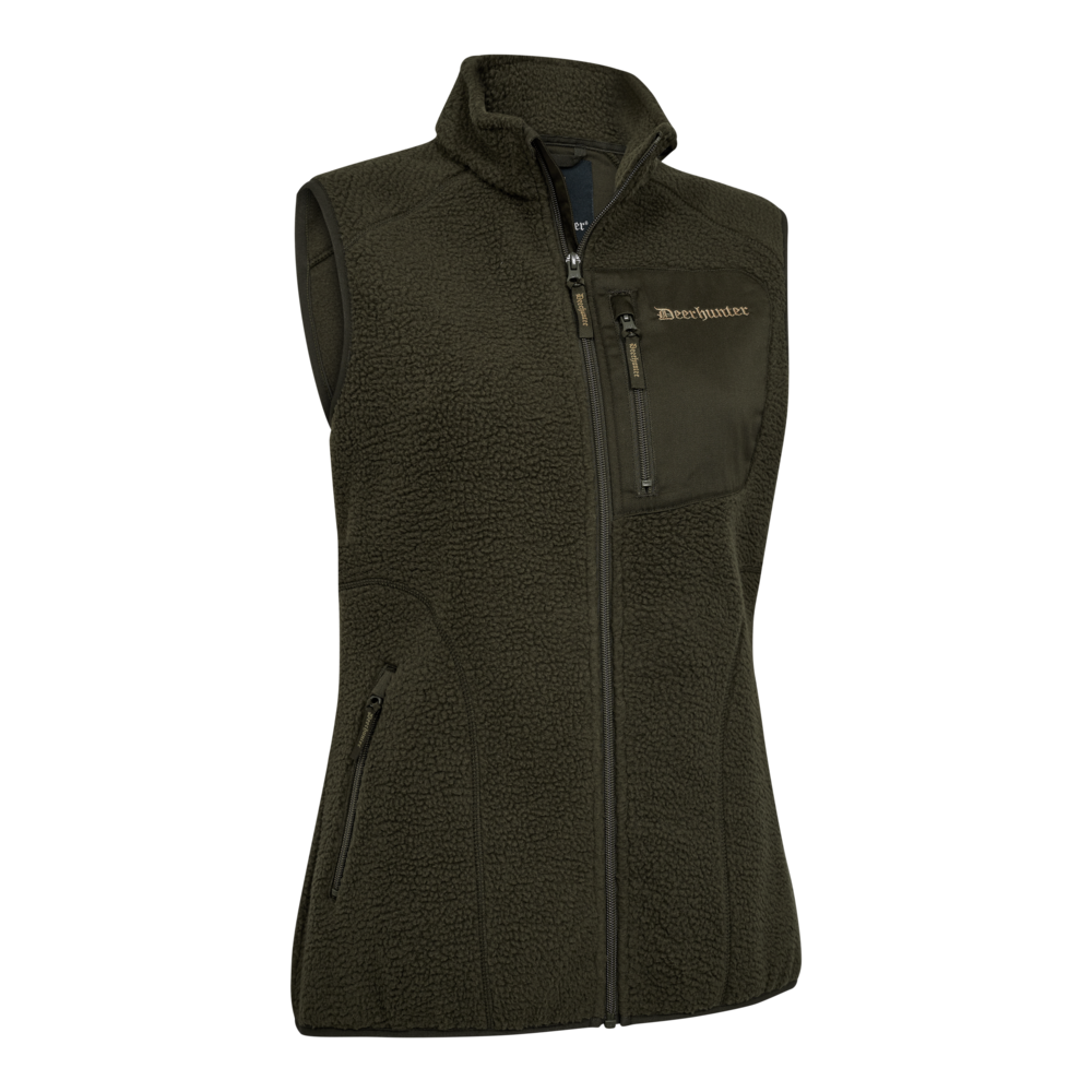 Lady Atlas Fleece Vest Forest Green - Deerhunter