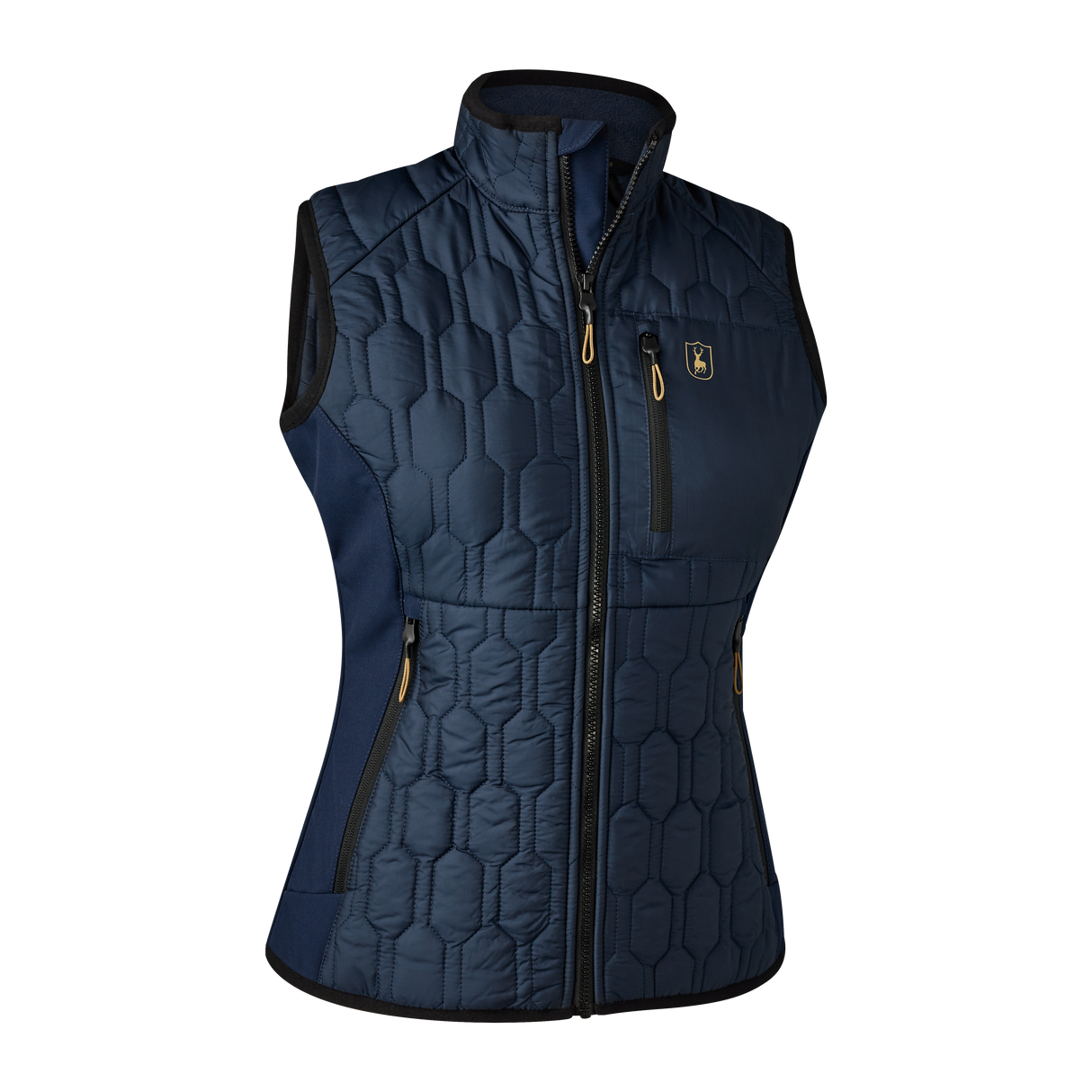 Lady Mossdale quiltet vest Dress Blues - Deerhunter