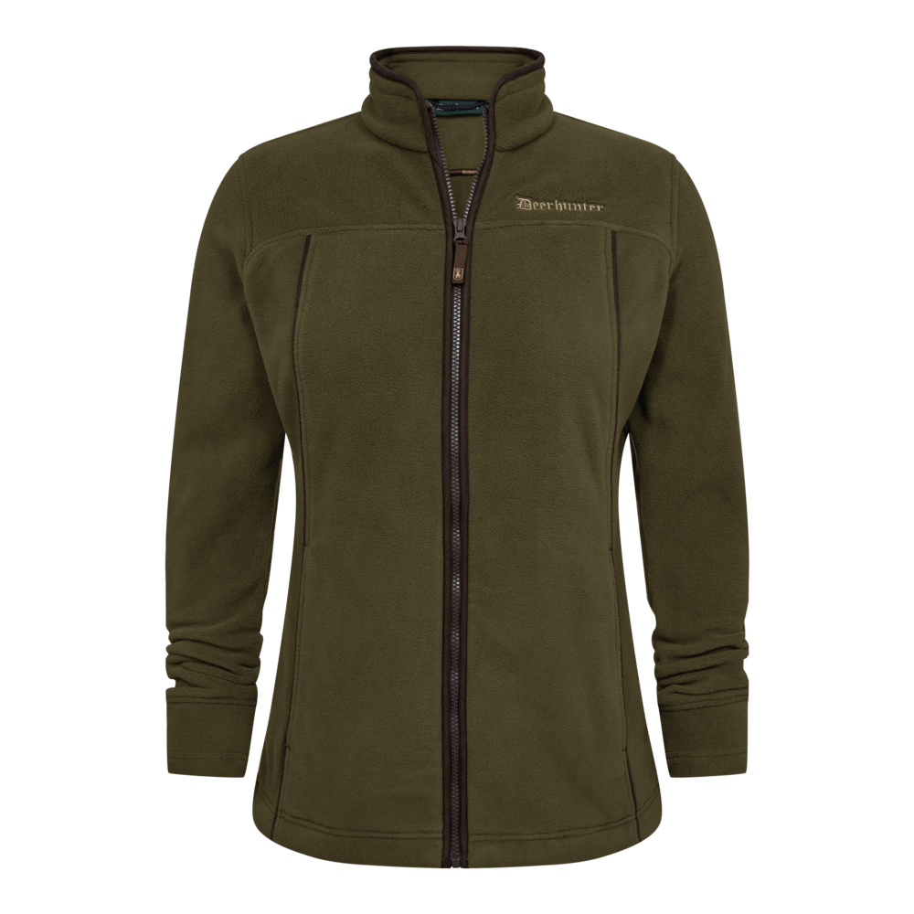 Lady Eagle Fleece Jakke Tarmac Green - Deerhunter