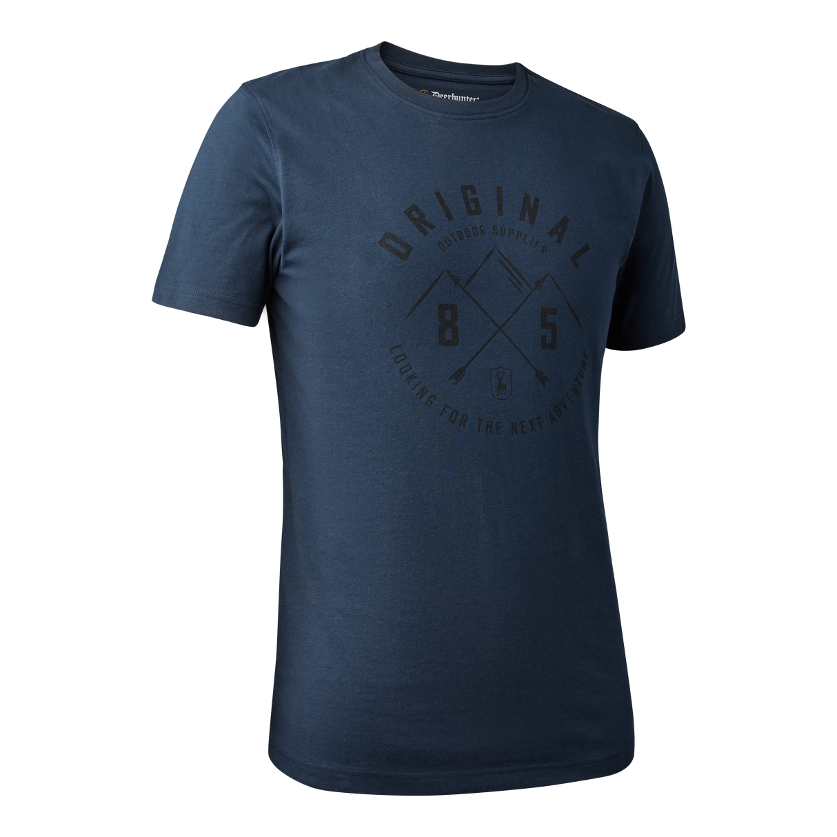 Nolan T-shirt - Dark Blue - Deerhunter