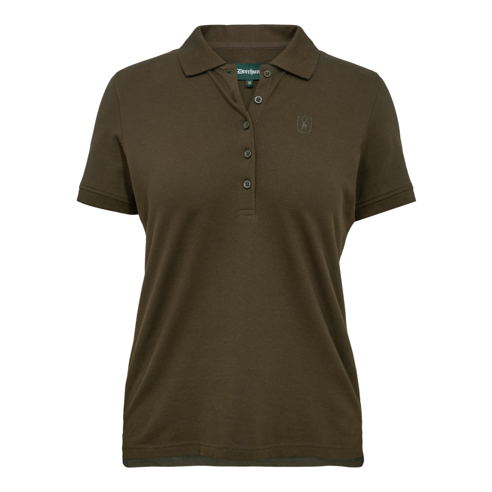 Lady Harriet Poloshirt Deep Green - Deerhunter