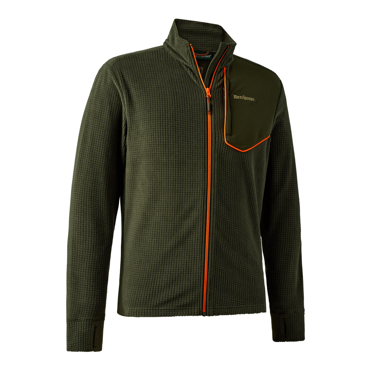 Chamois Full-Zip Fleece Forest Green - Deerhunter