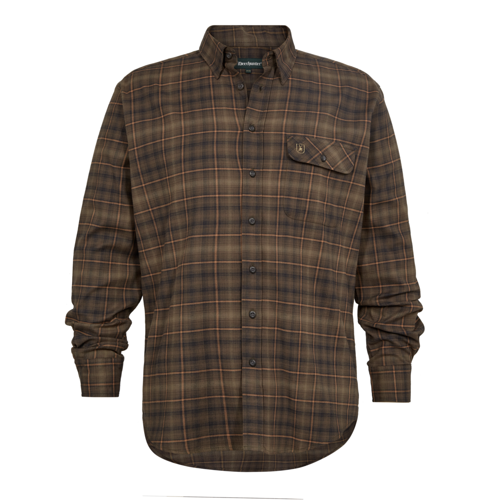 Eric Skjorte Green Check - Deerhunter
