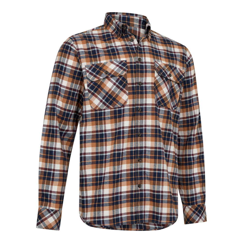 Charles Skjorte - Brown Check - Deerhunter