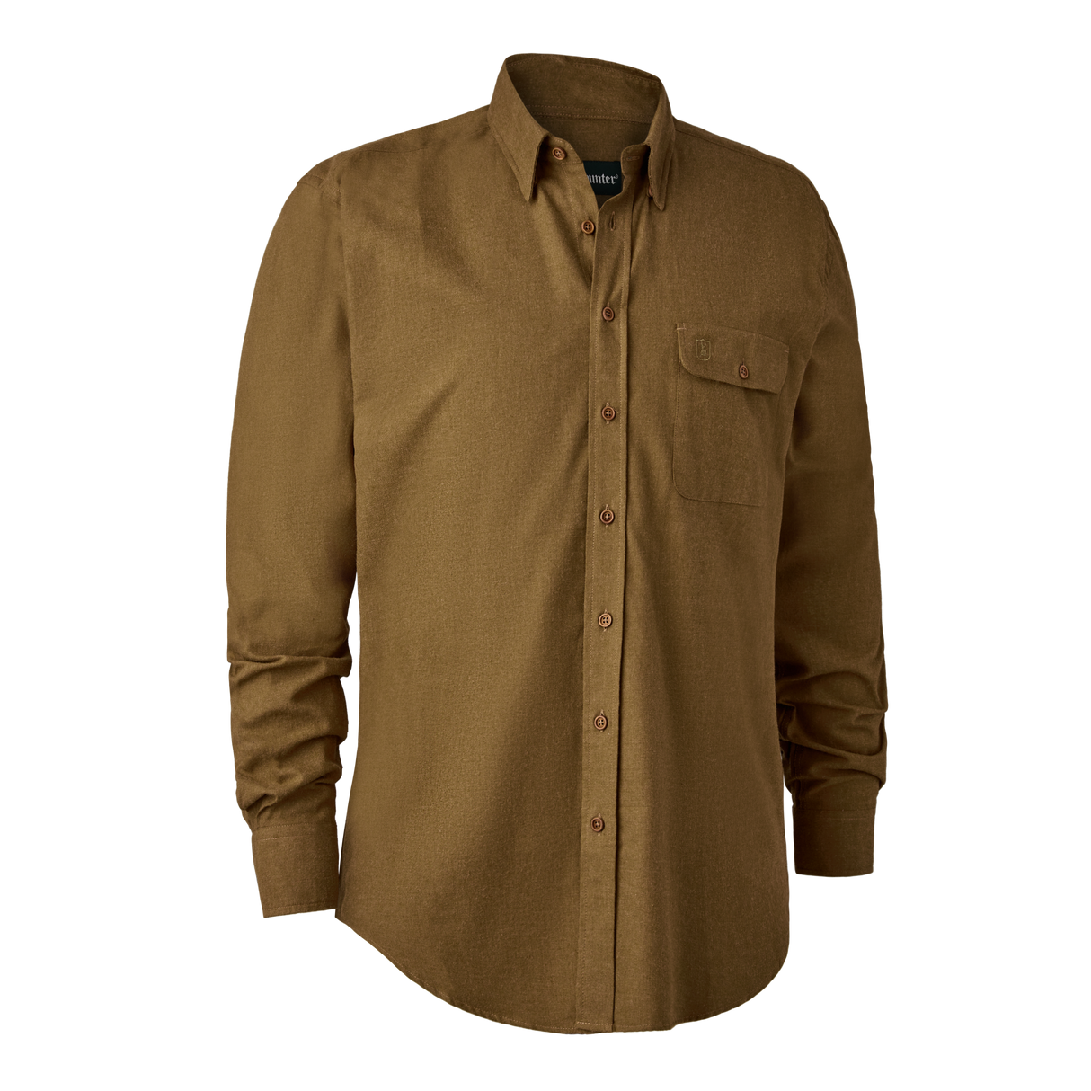 Liam skjorte Ocher Brown - Deerhunter